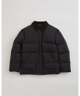 SUEDE COLLAR DOWN JACKET