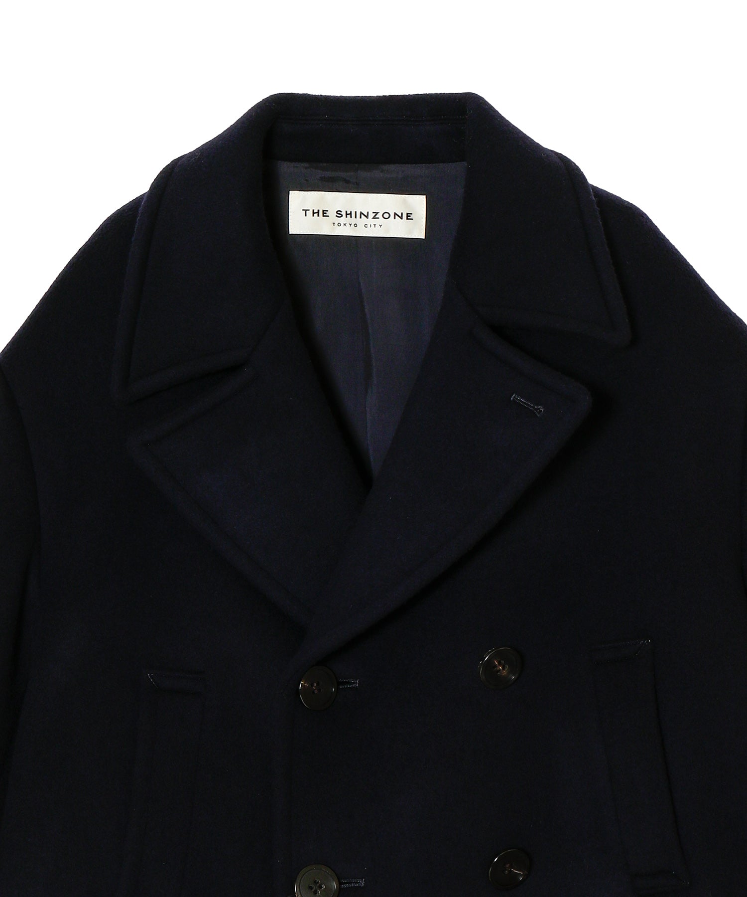 OVERSIZED WOOL PEACOAT