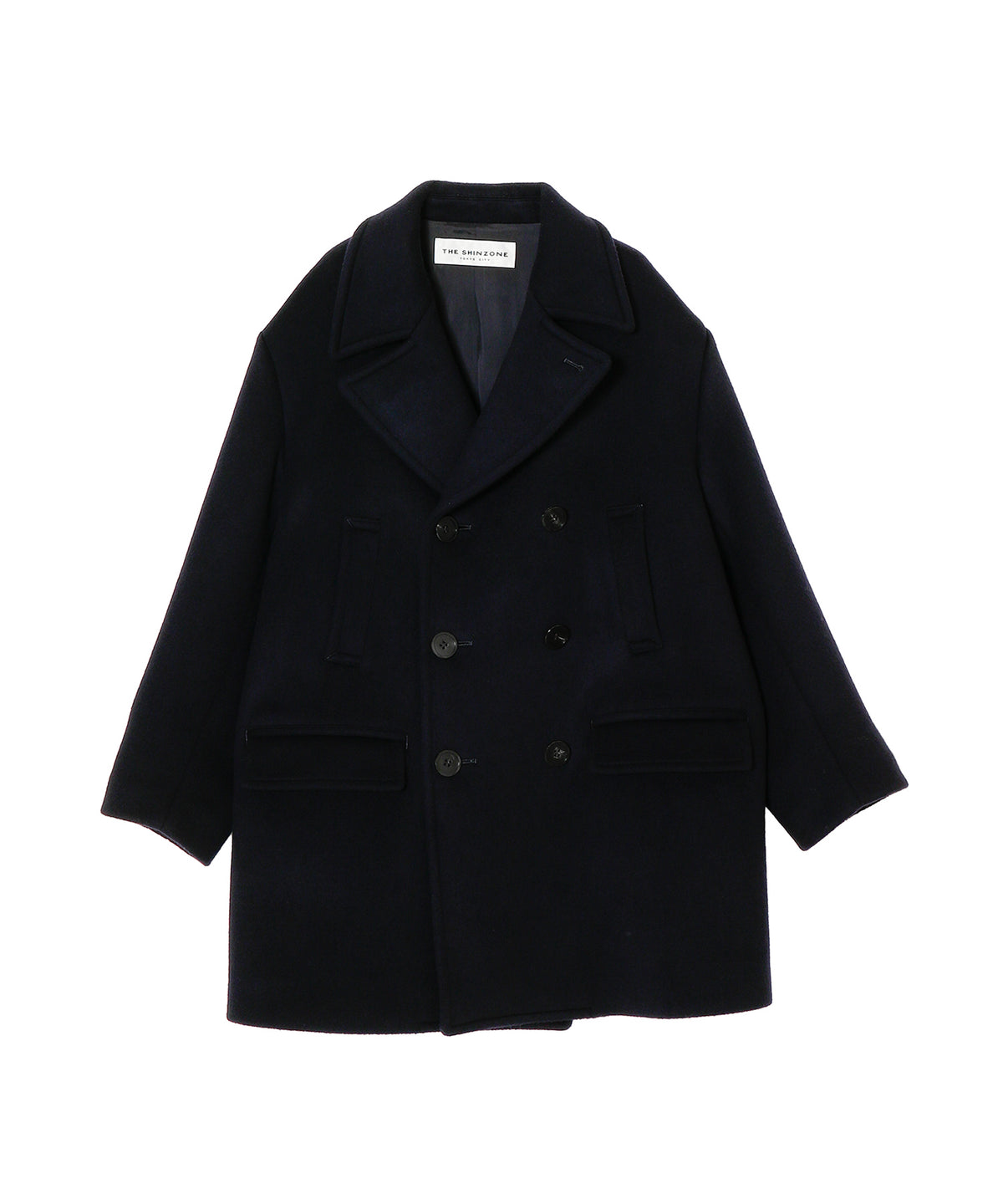 WOOL DOUBLE COAT