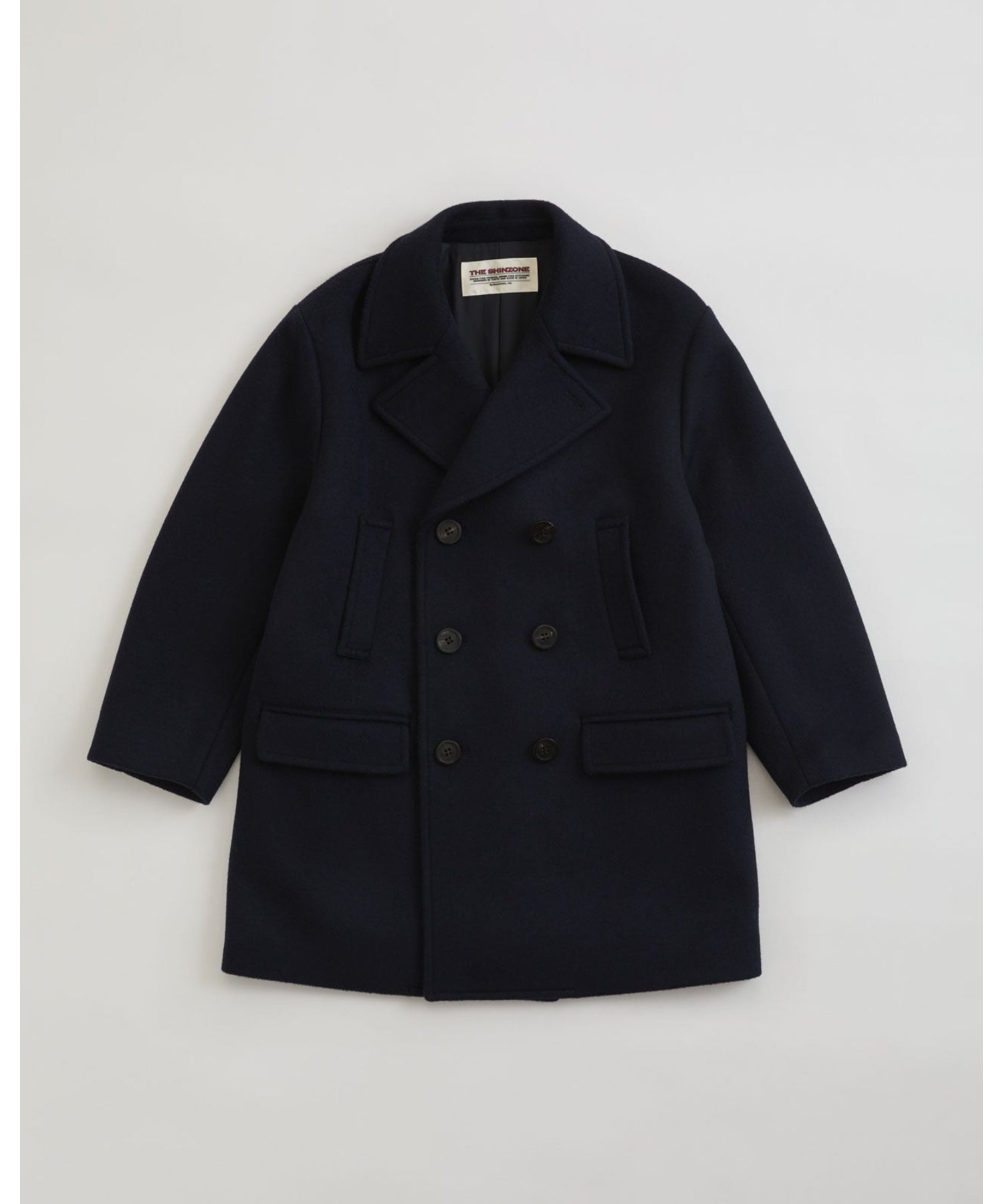OVERSIZED WOOL PEACOAT