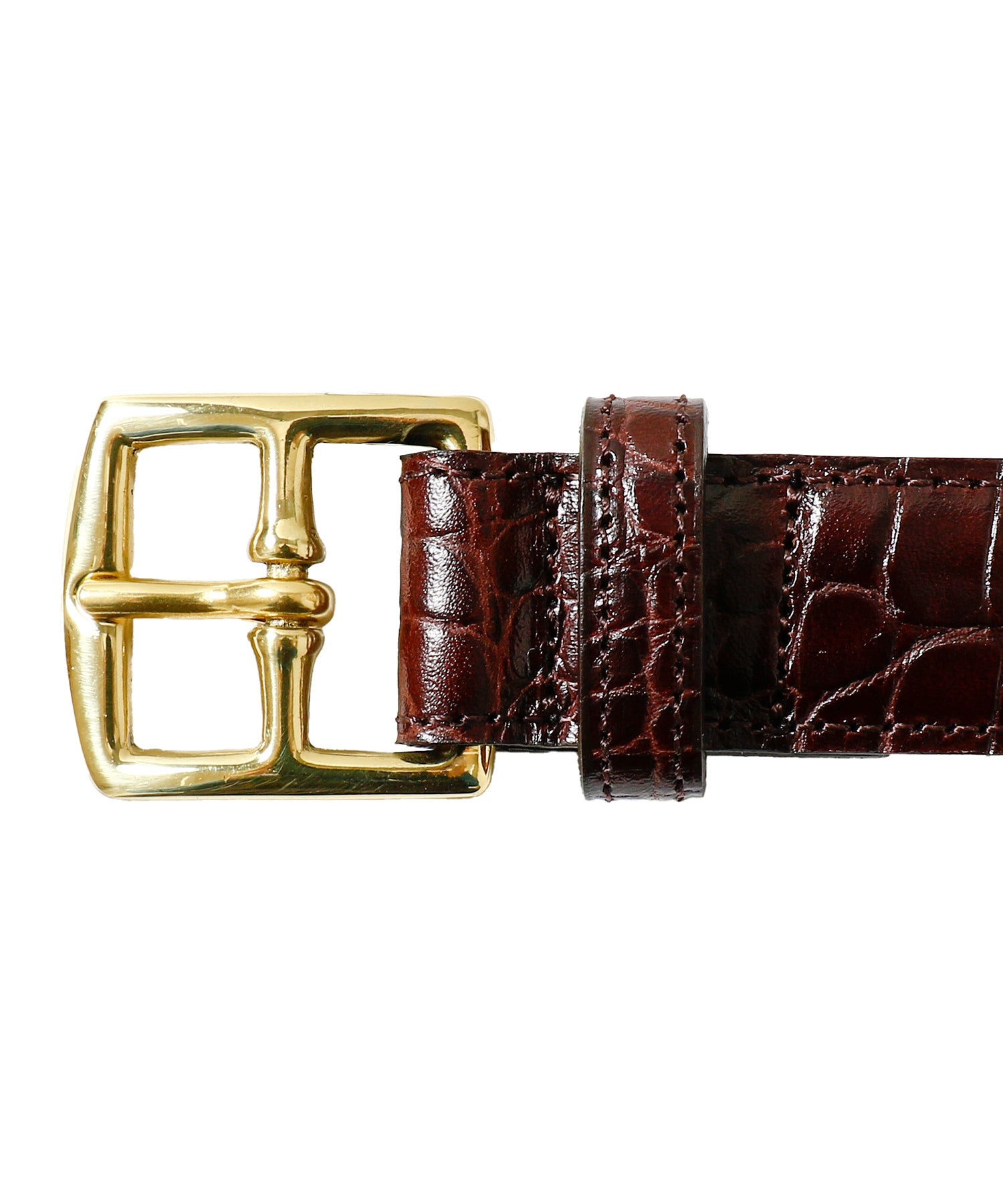 CROCODILE PLUMP BELT