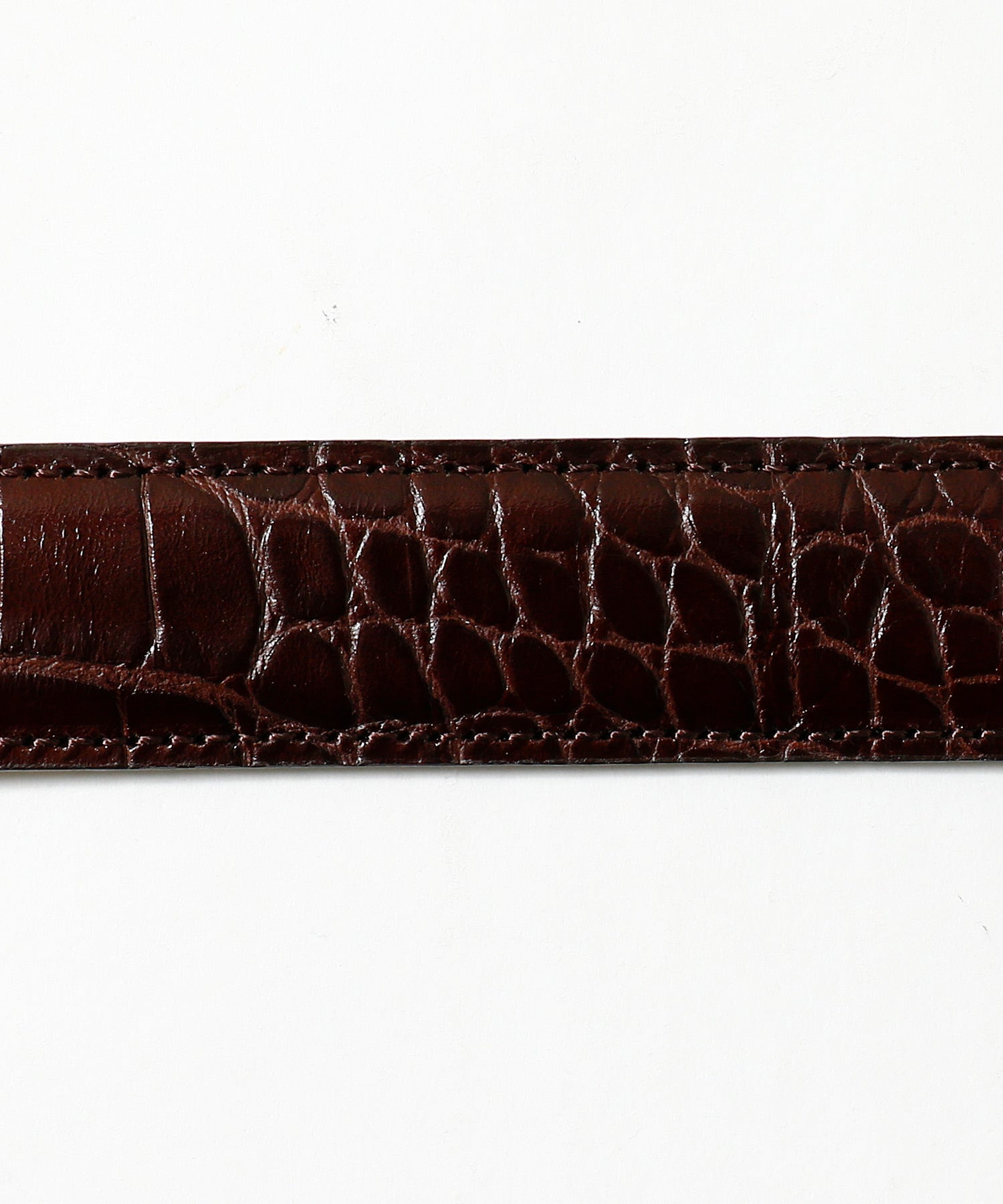 CROCODILE PLUMP BELT