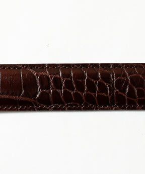 CROCODILE PLUMP BELT