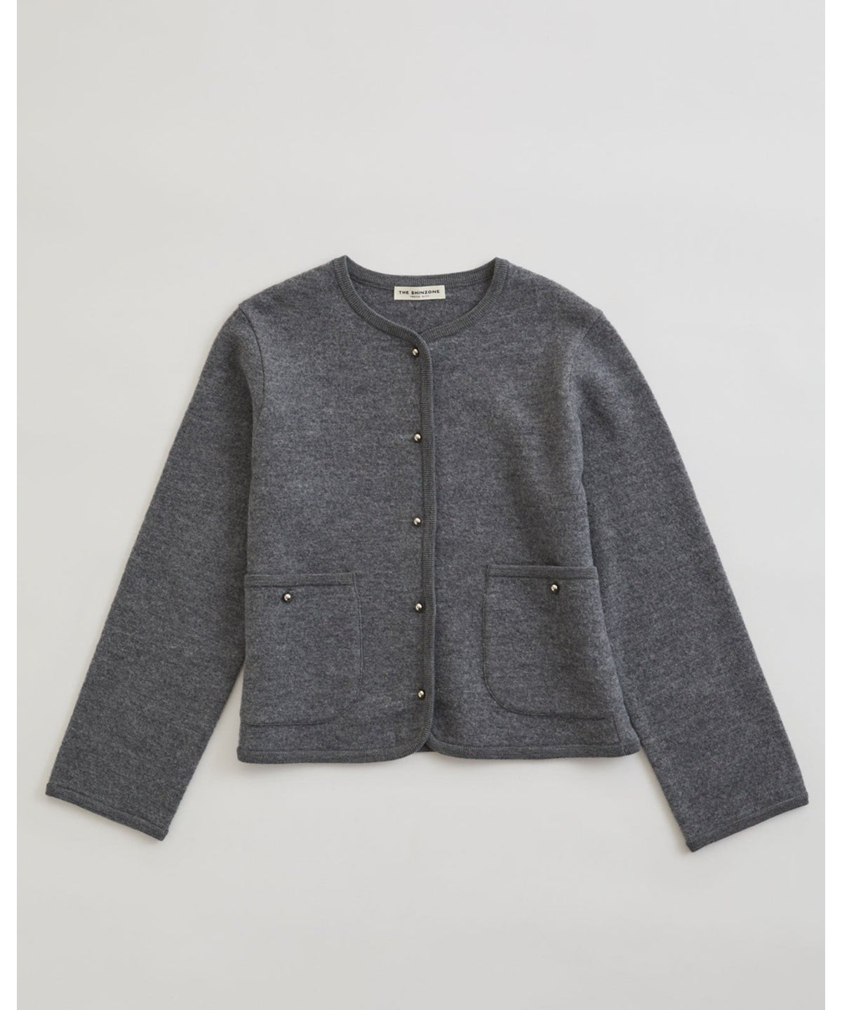 WOOL KNIT JACKET