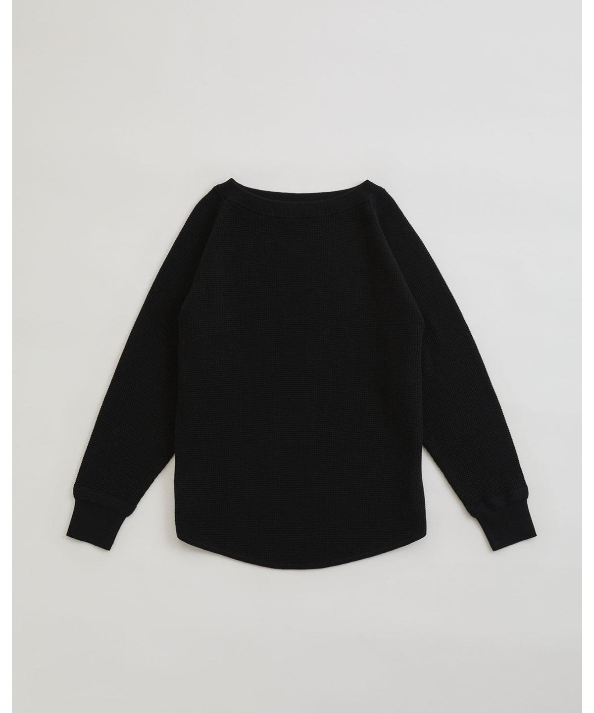 WAFFLE KNIT PULLOVER