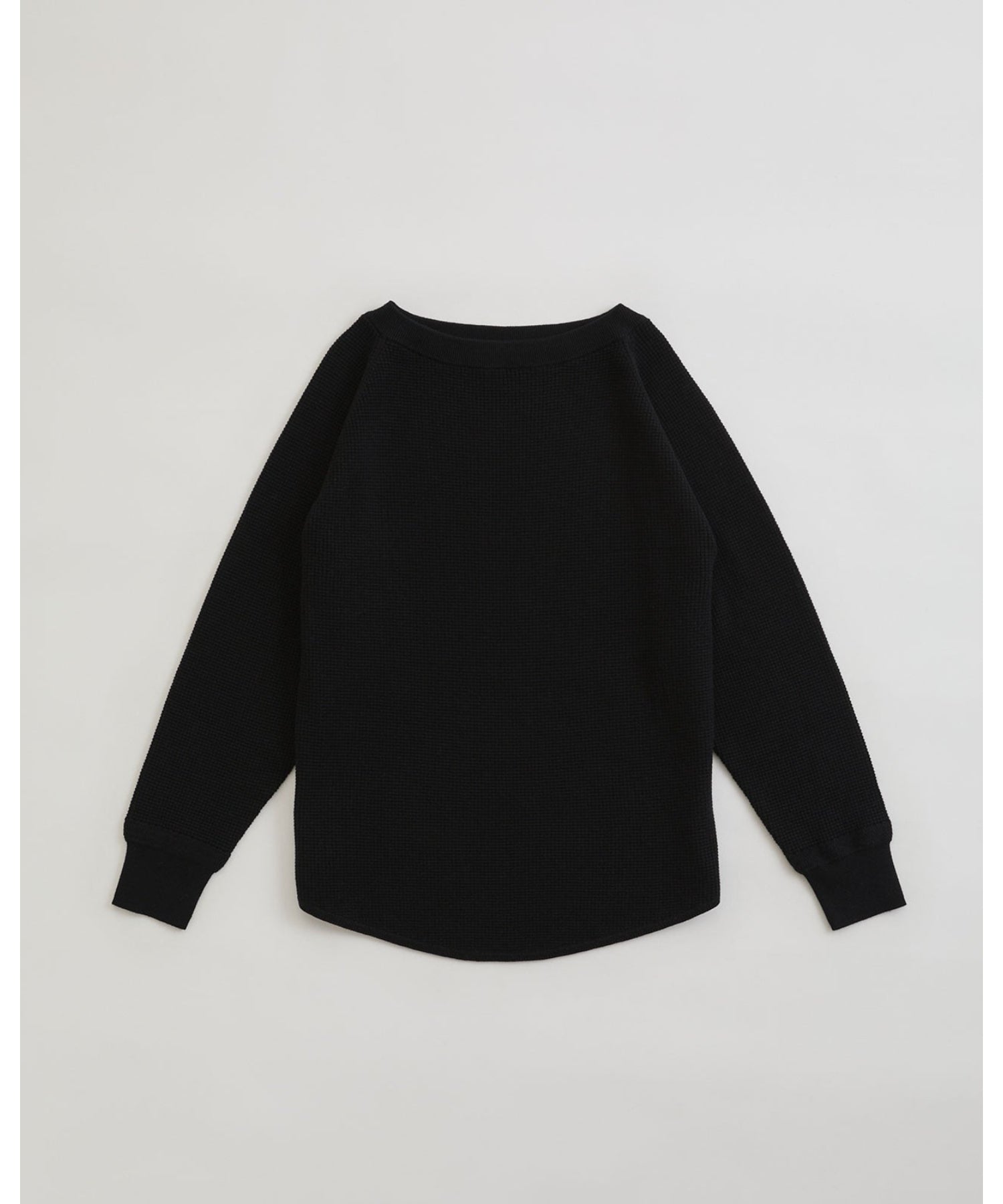 WAFFLE KNIT PULLOVER
