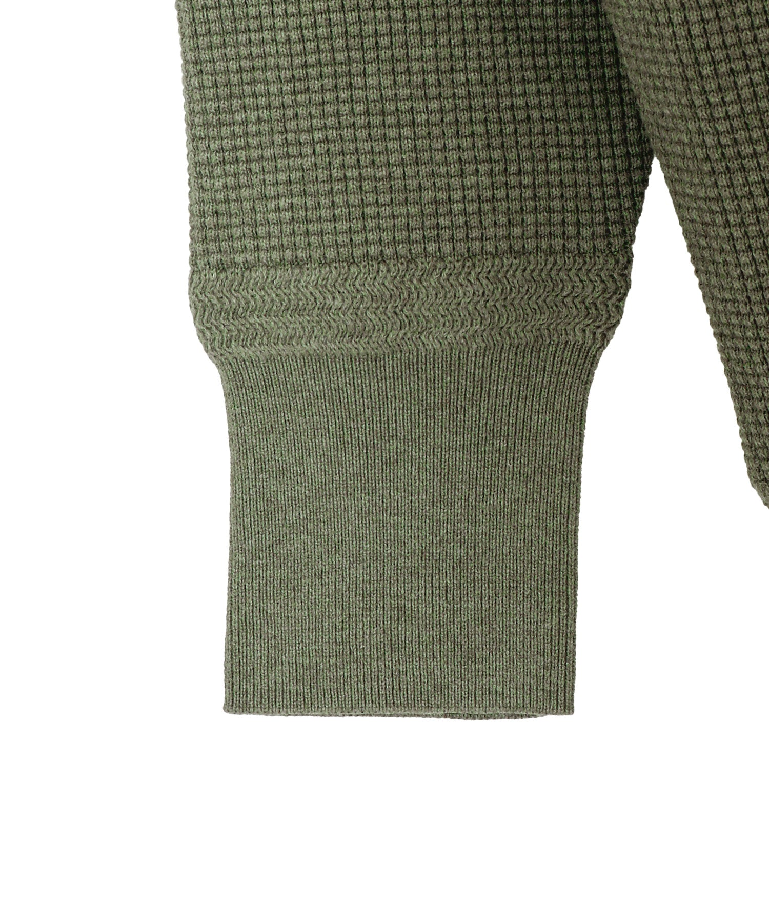 WAFFLE KNIT PULLOVER