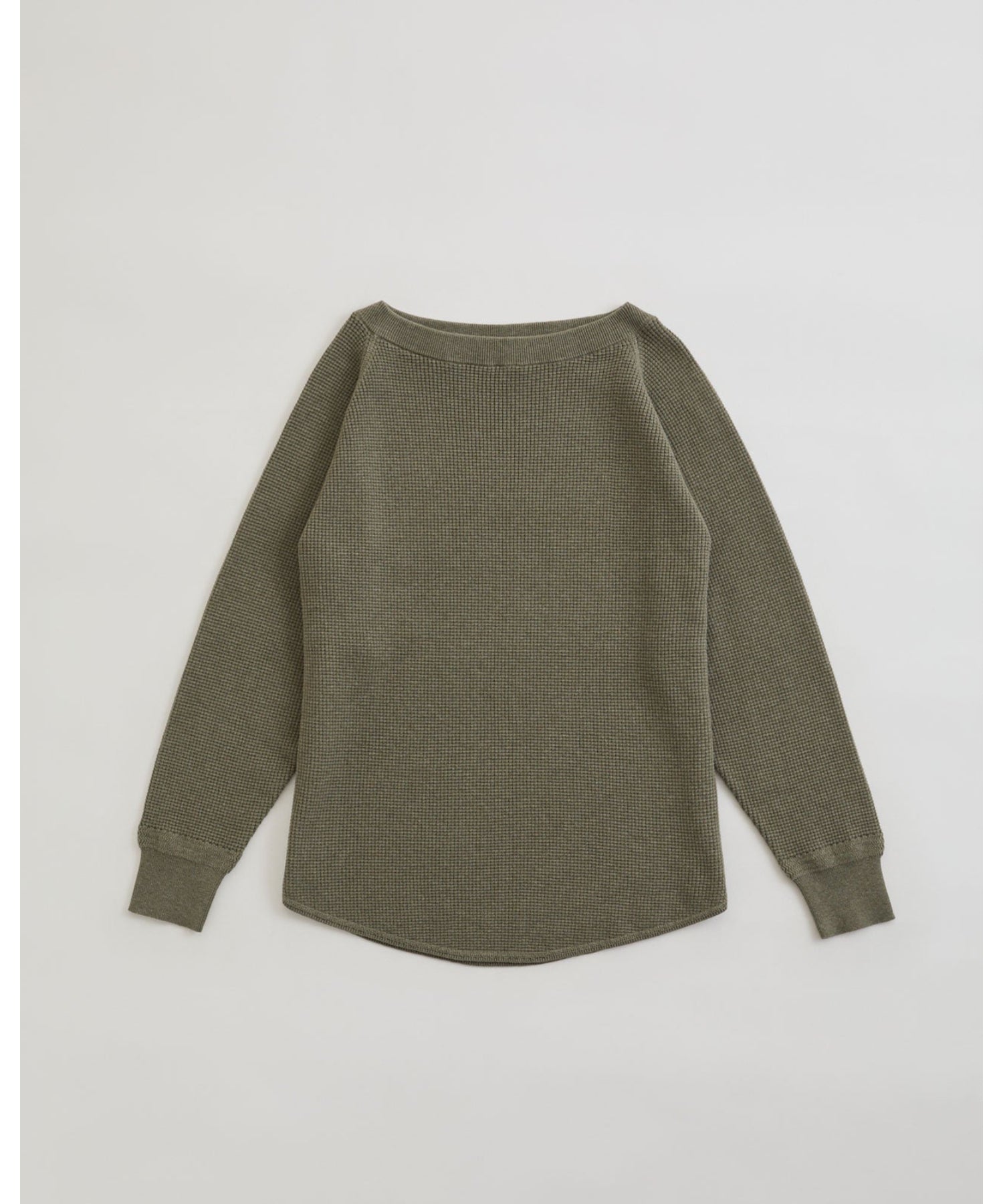 WAFFLE KNIT PULLOVER