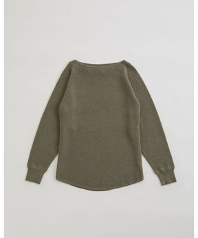 WAFFLE KNIT PULLOVER