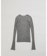 CASHMERE SILK RIB KNIT