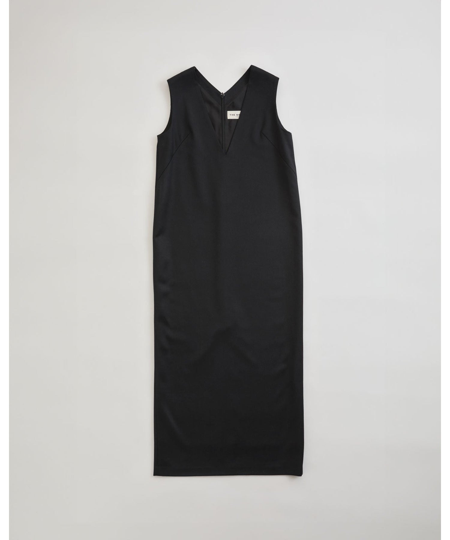 WOOL SATIN DRESS
