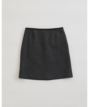 WOOL MINI SKIRT