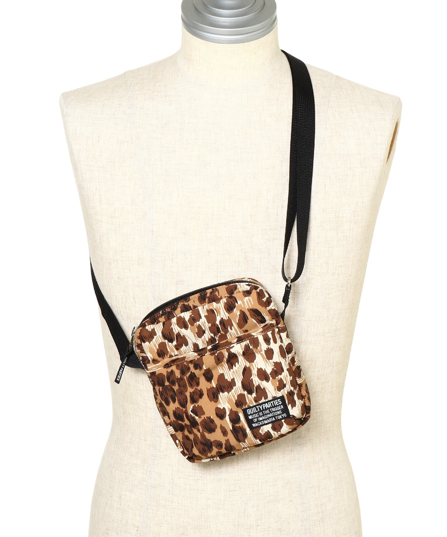 SPEAK EASY / LEOPARD SHOULDER MINI BAG