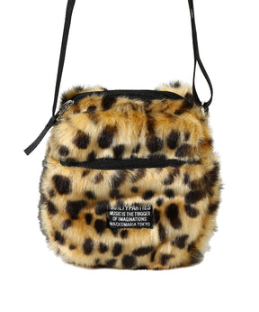 SPEAK EASY / LEOPARD FAUX FUR SHOULDER MINI BAG