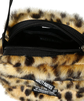 SPEAK EASY / LEOPARD FAUX FUR SHOULDER MINI BAG