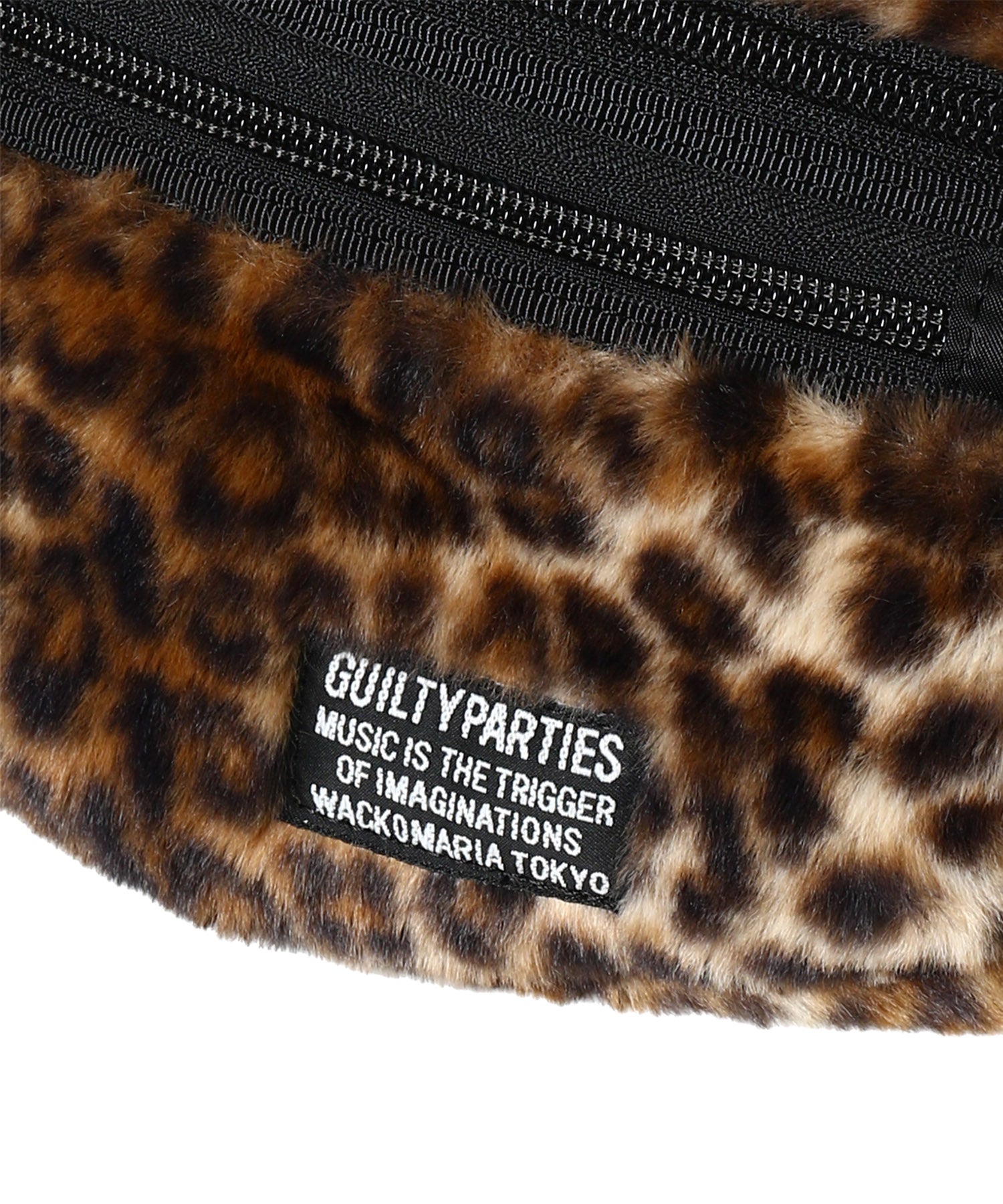 SPEAK EASY / LEOPARD FAUX FUR WAIST BAG