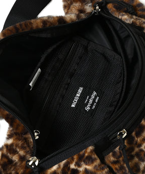 SPEAK EASY / LEOPARD FAUX FUR WAIST BAG