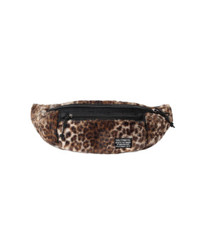 SPEAK EASY / LEOPARD FAUX FUR WAIST BAG