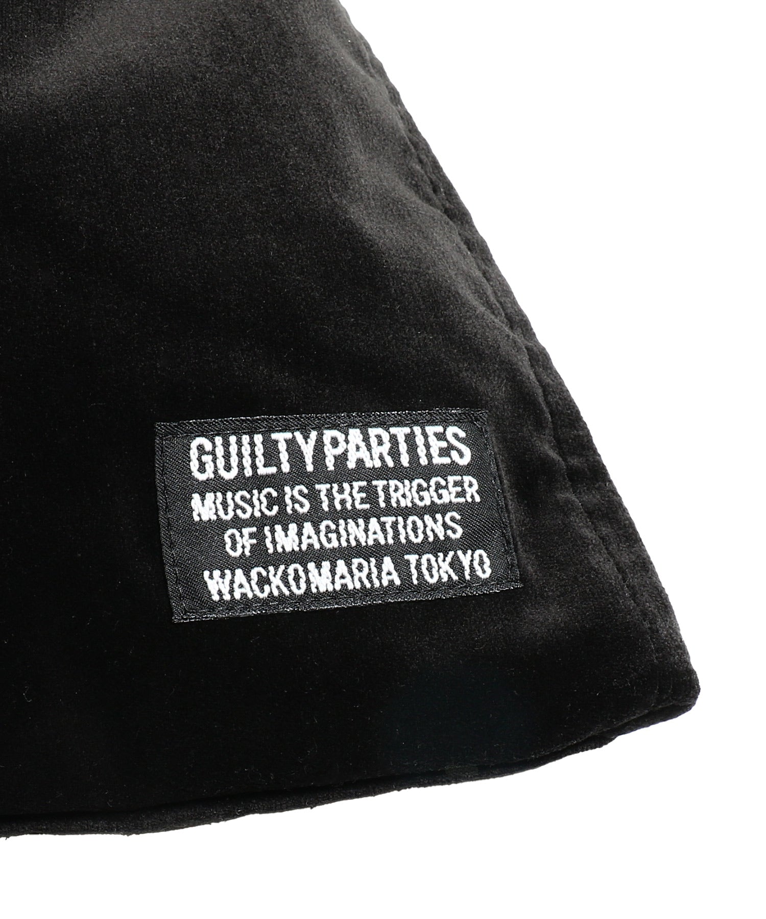 VELVET DRAWSTRING BAG