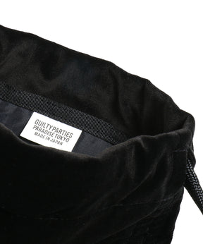 VELVET DRAWSTRING BAG