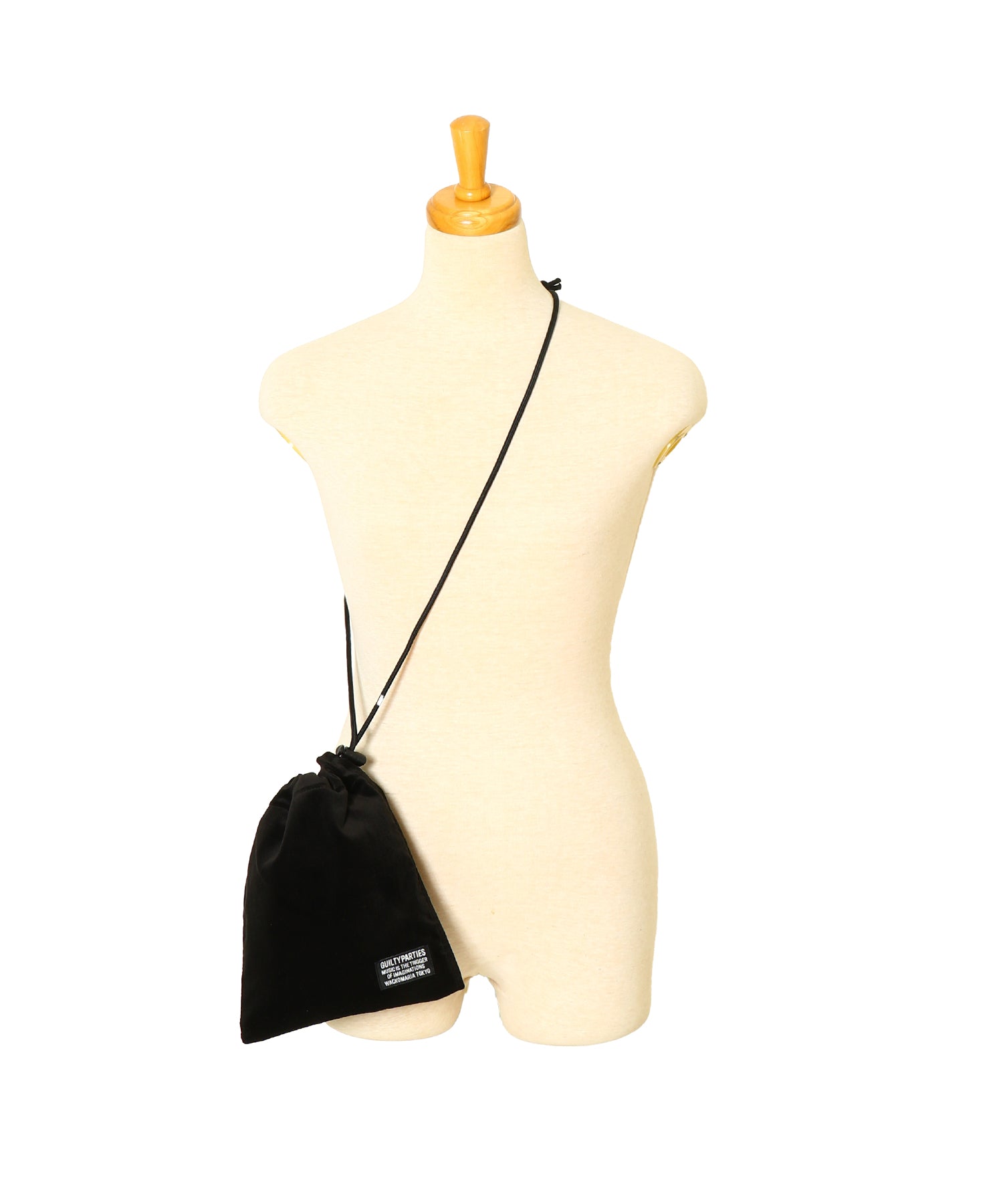 VELVET DRAWSTRING BAG