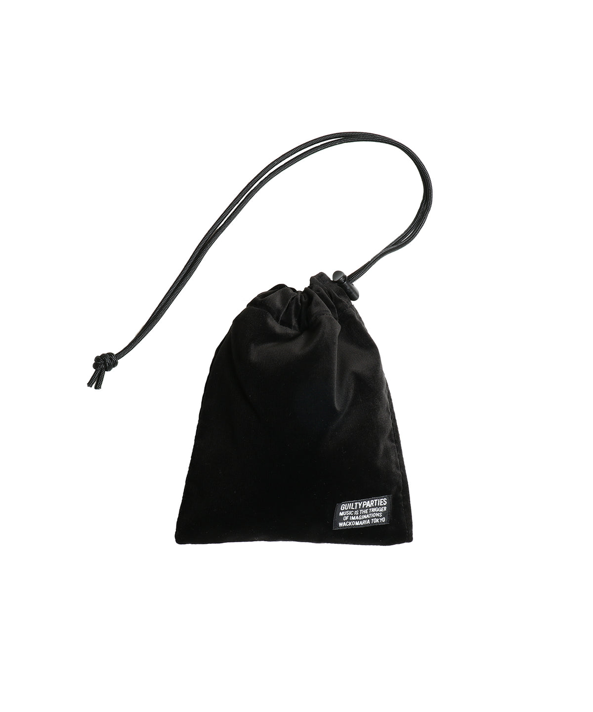 VELVET DRAWSTRING BAG