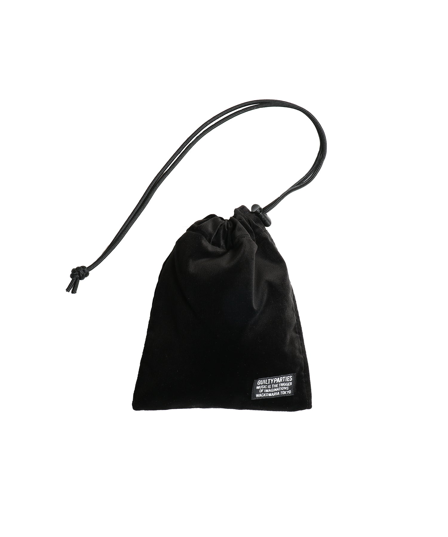 VELVET DRAWSTRING BAG