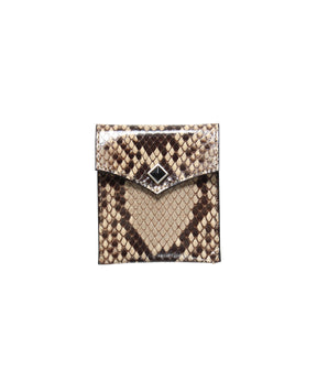 PYTHON LEATHER PORTABLE ASHTRAY