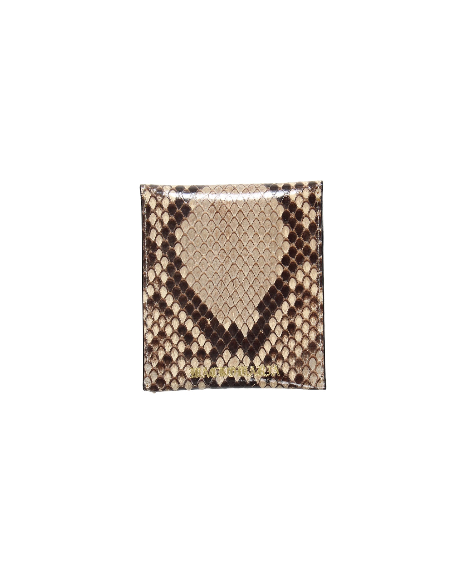 PYTHON LEATHER PORTABLE ASHTRAY