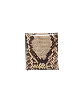 PYTHON LEATHER PORTABLE ASHTRAY
