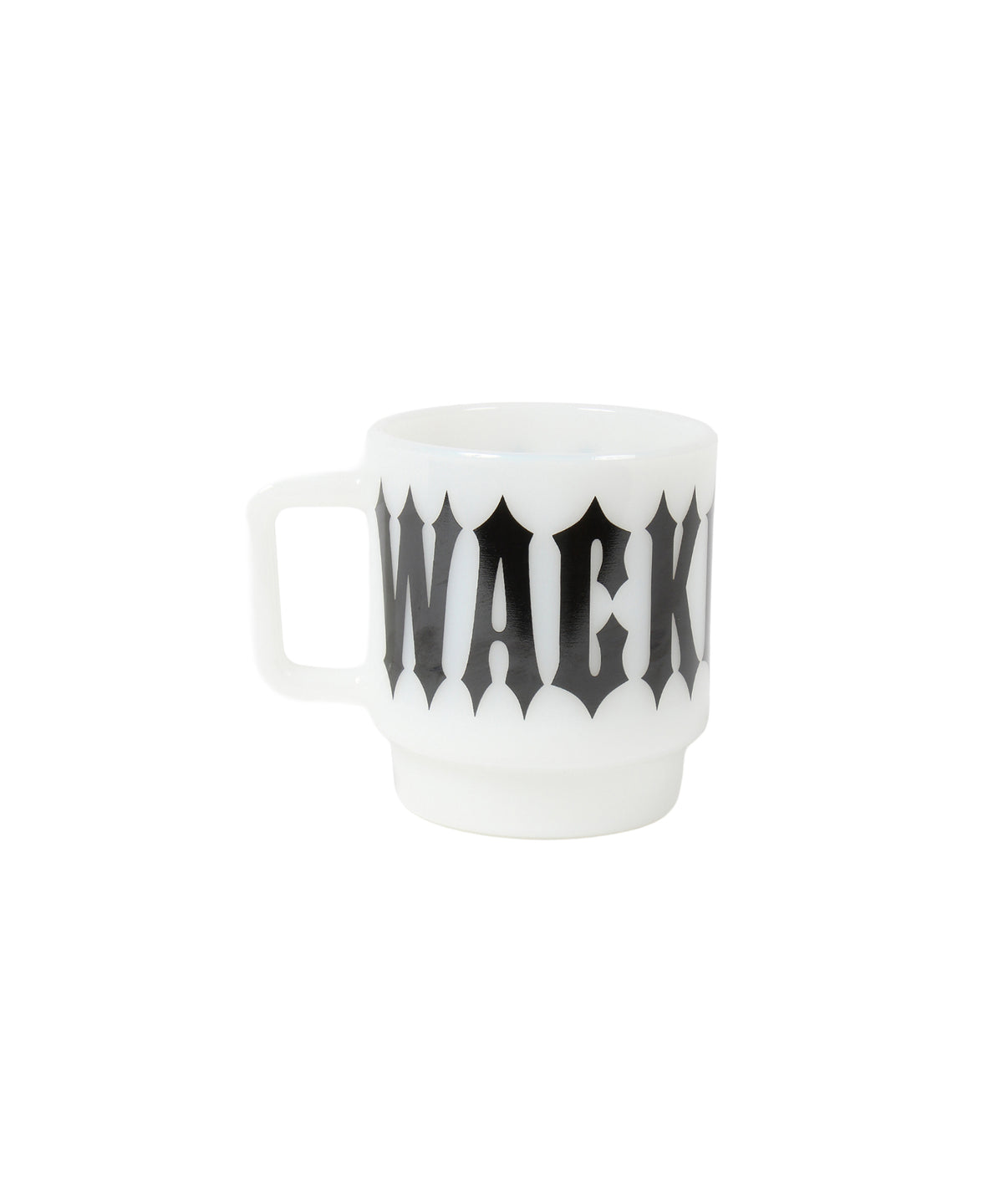 MILK GLASS MUG