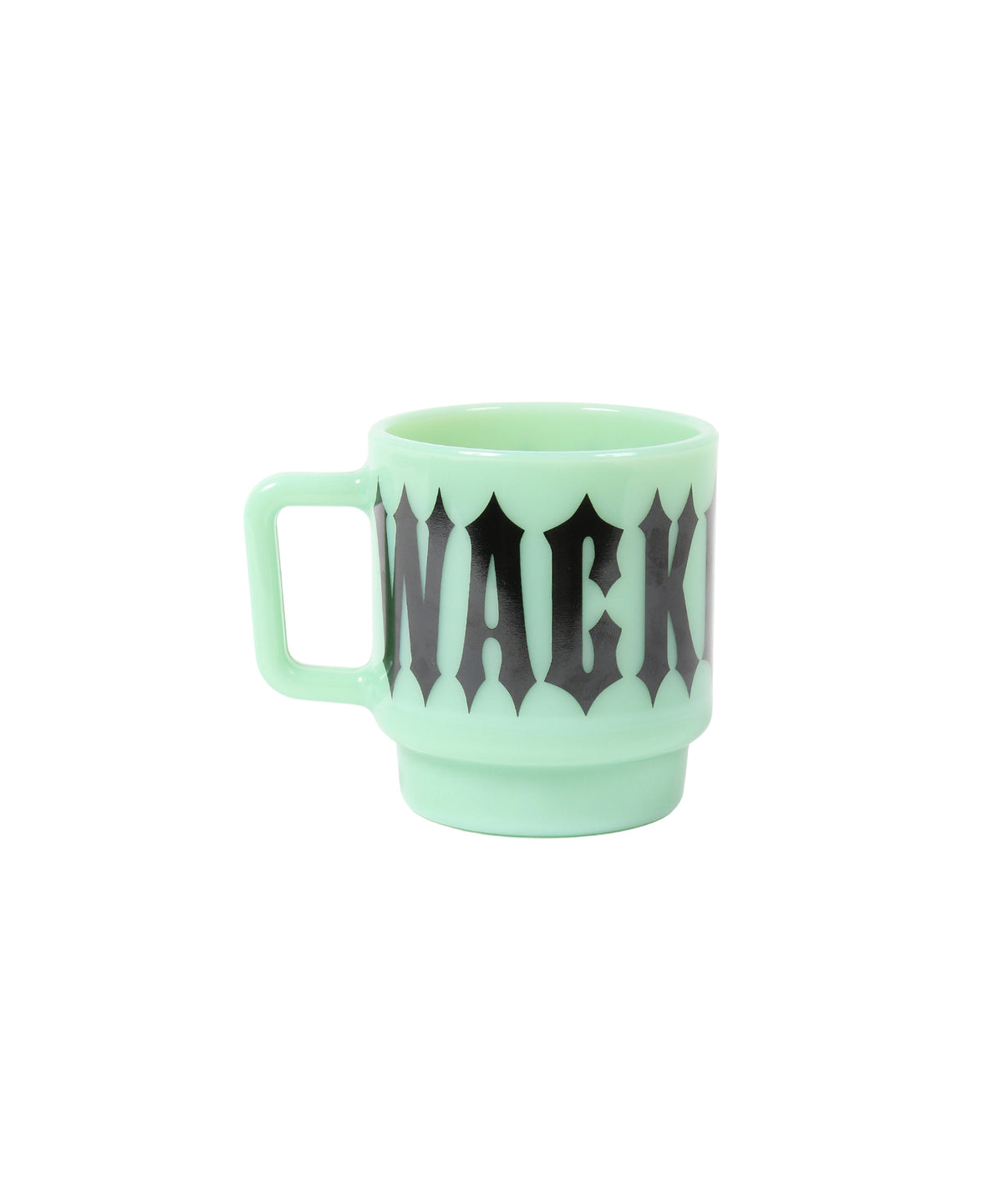 MILK GLASS MUG