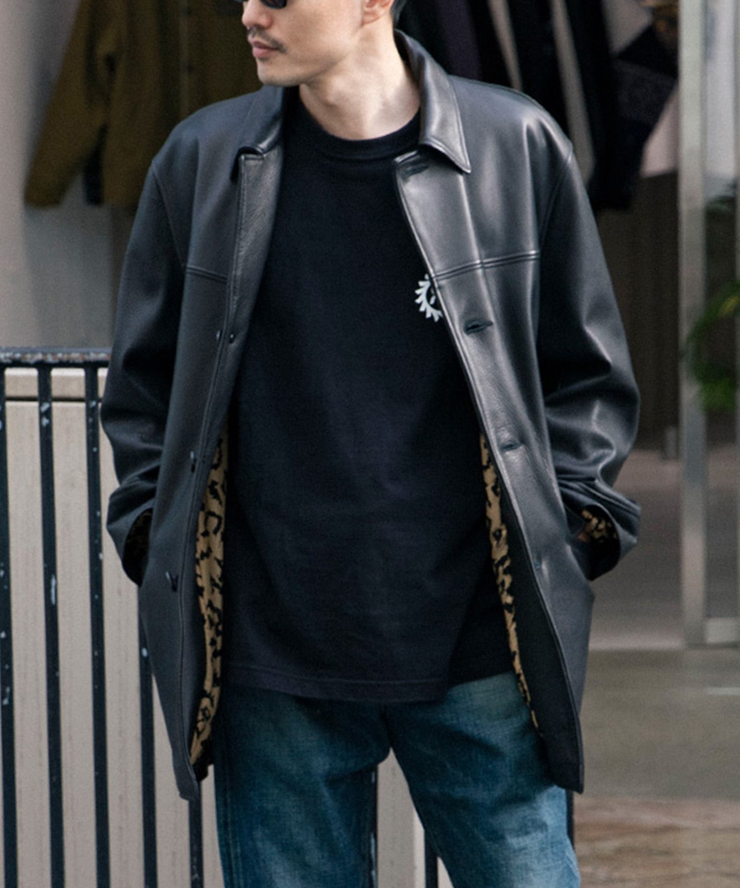 トップス WACKO MARIA LEATHER CAR COAT - WACKO MARIA (ワコマリア) - tops (トップス