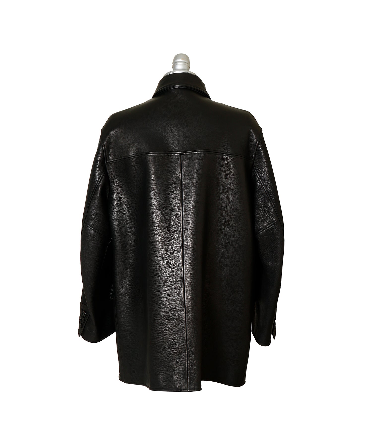LEATHER CAR COAT - WACKO MARIA (ワコマリア) - tops (トップス
