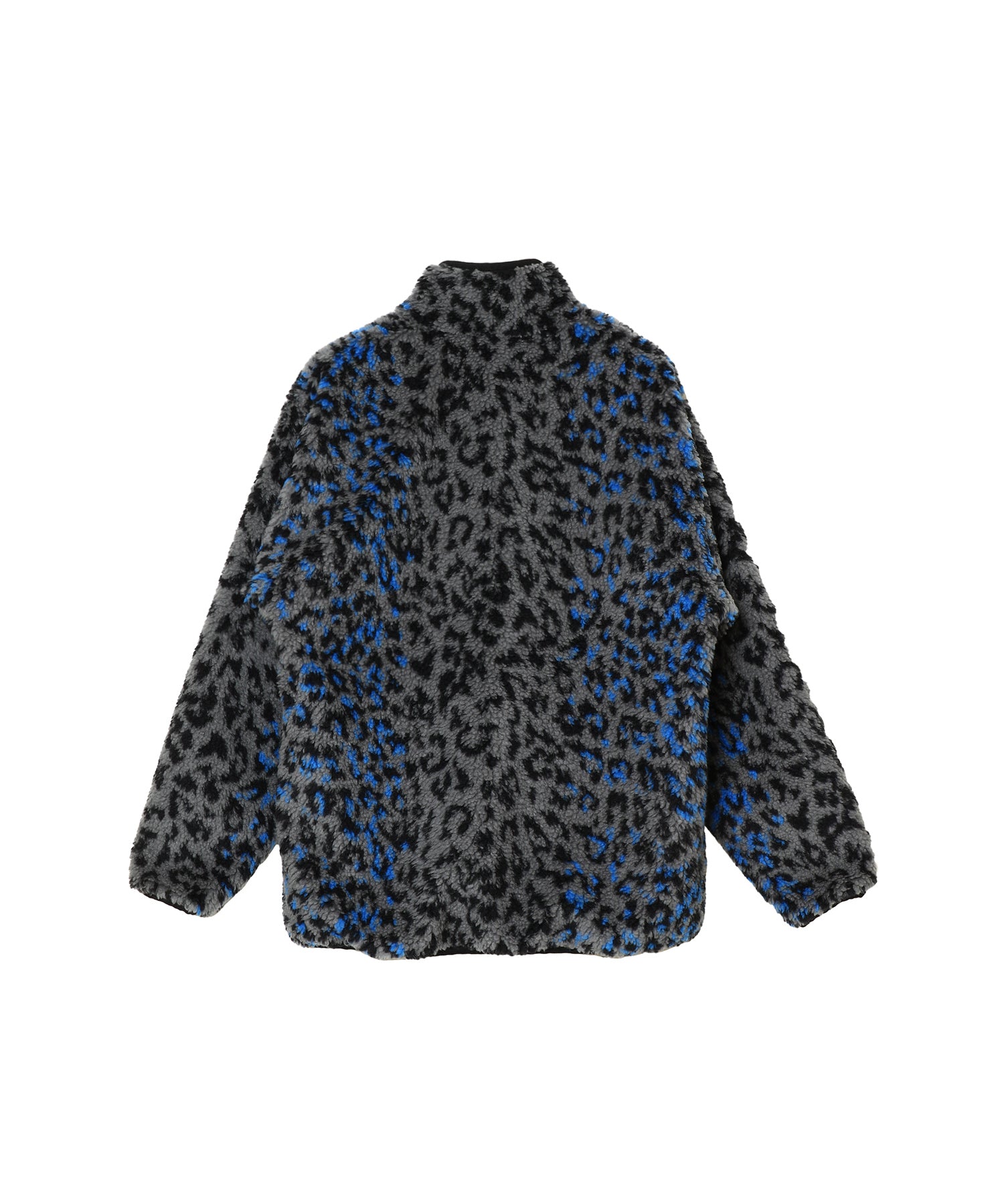 REVERSIBLE LEOPARD BOA FLEECE JACKET