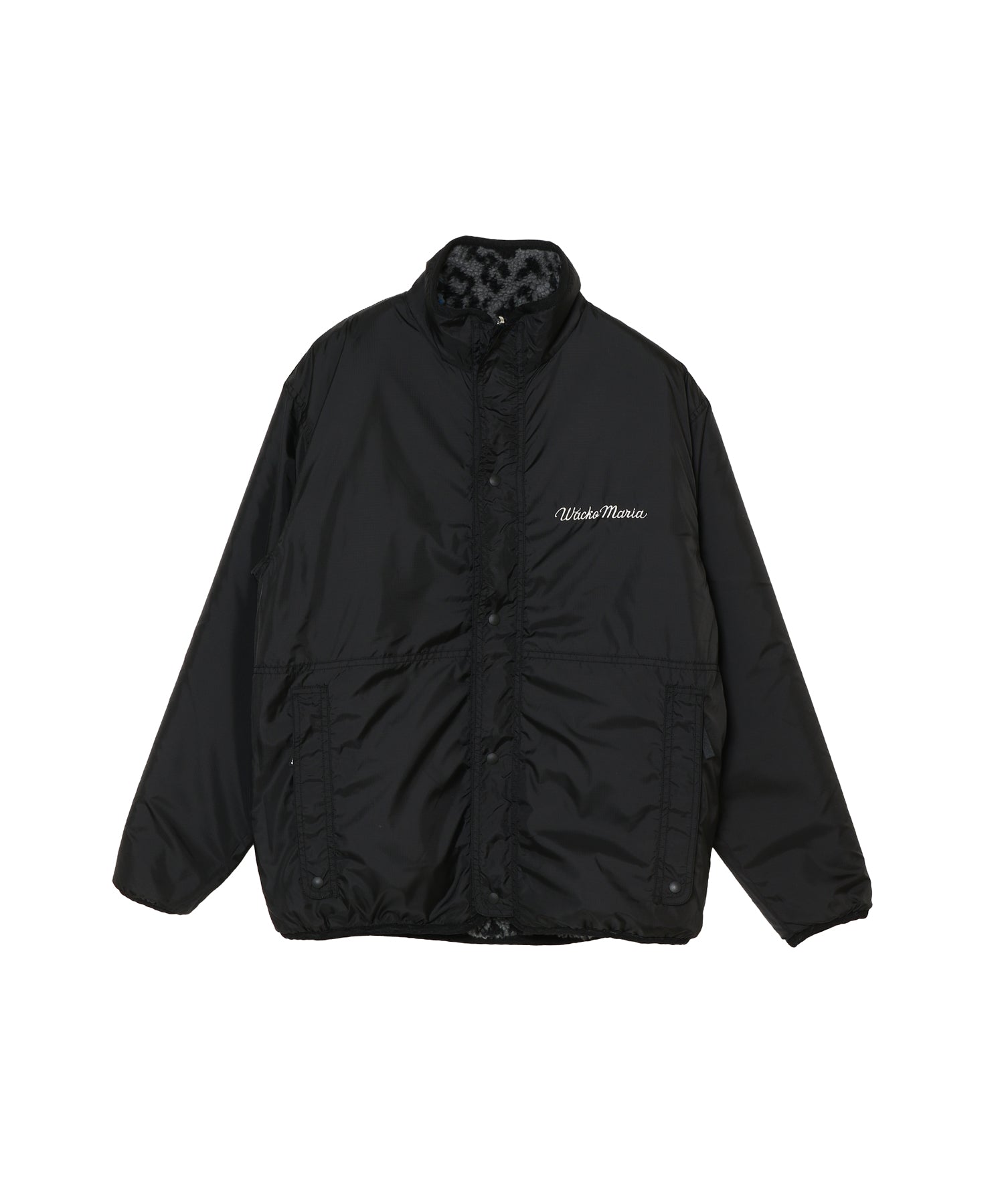 REVERSIBLE LEOPARD BOA FLEECE JACKET