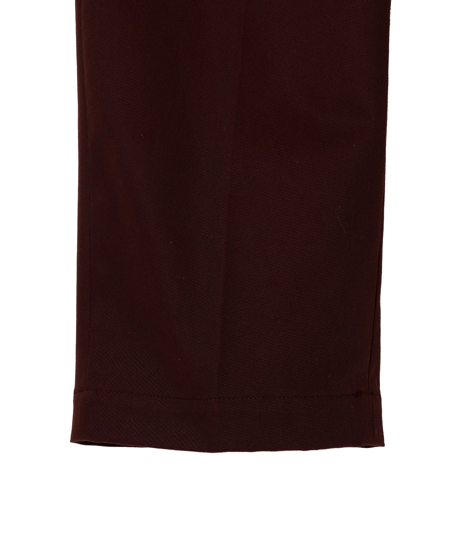 DOUBLE PLEATED CHINO TROUSERS