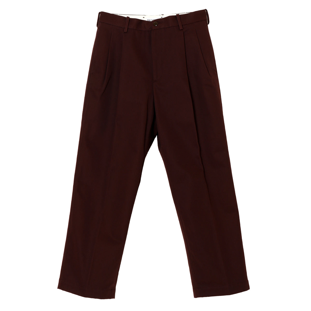 DOUBLE PLEATED CHINO TROUSERS - WACKO MARIA (ワコマリア) - bottom