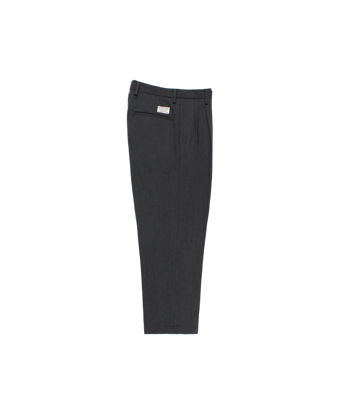 DOUBLE PLEATED WOOL TROUSERS