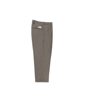 DOUBLE PLEATED WOOL TROUSERS