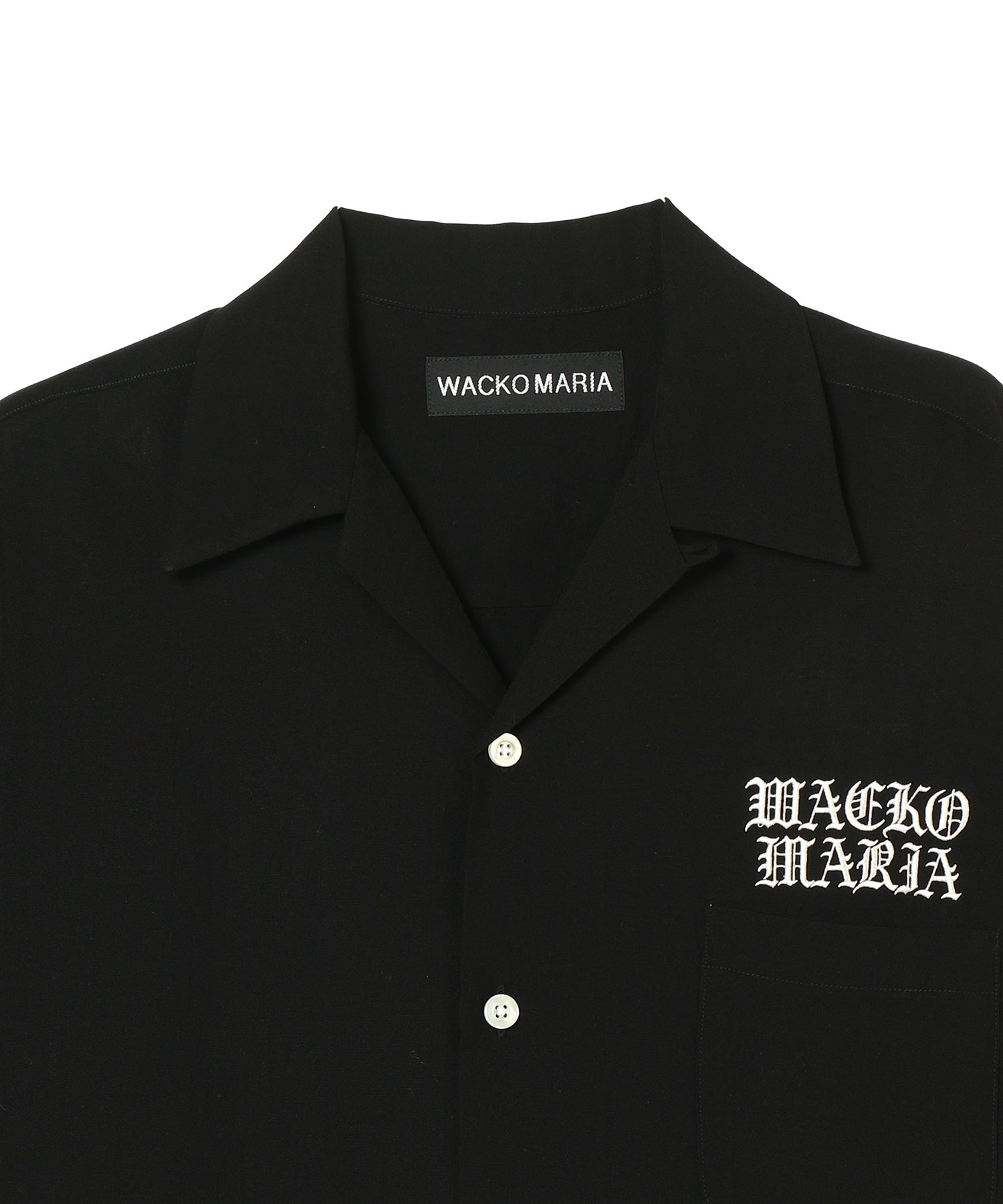 WACKO MARIA 21ssシャツ S 50'S OPEN COLLAR SHIRT - WACKO MARIA (ワコマリア) - tops