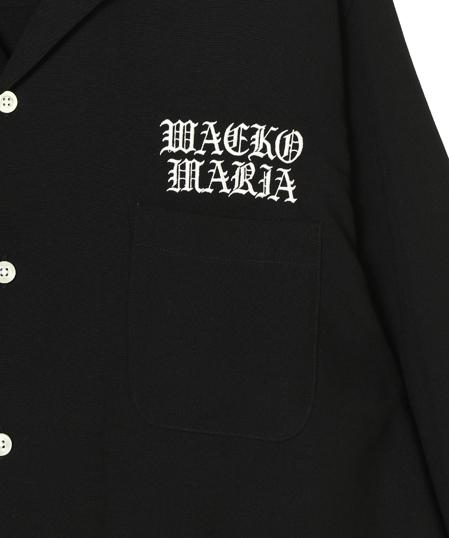 50'S OPEN COLLAR SHIRT - WACKO MARIA (ワコマリア) - tops