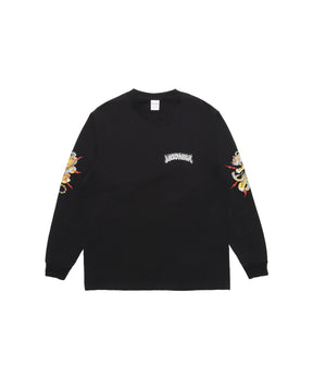 TIM LEHI / WASHED HEAVY WEIGHT LONG SLEEVE T-SHIRT
