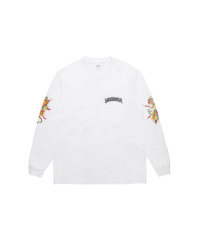 TIM LEHI / WASHED HEAVY WEIGHT LONG SLEEVE T-SHIRT