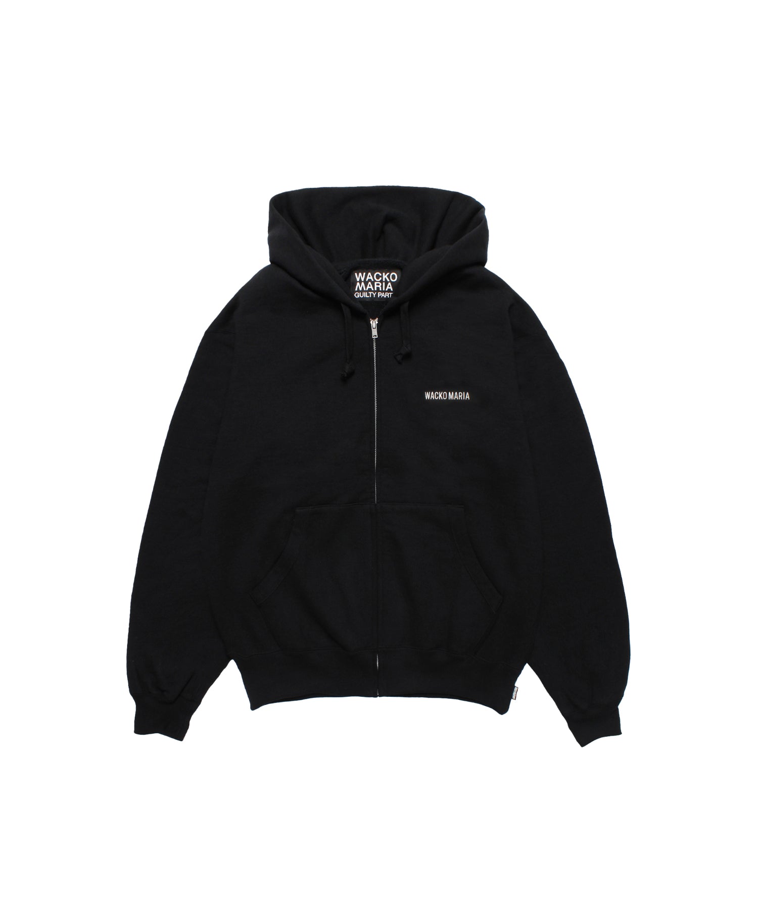 HEAVY WEIGHT FULL ZIP HOODED SWEAT SHIRT - WACKO MARIA HEAVY WEIGHT FULL ZIP HOODED SWEAT SHIRT - WACKO MARIA