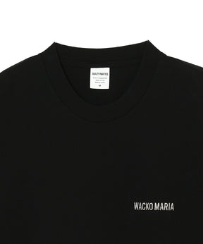 Washed Heavy Weight Crew Neck Long Sleeve T-Shirt