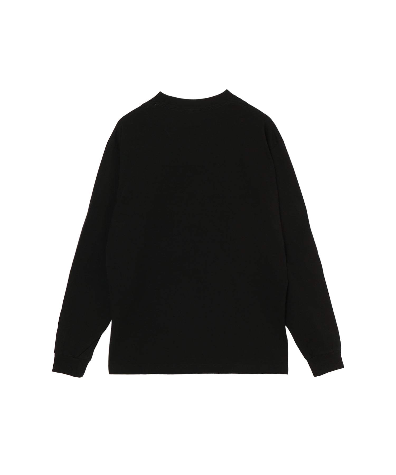 Washed Heavy Weight Crew Neck Long Sleeve T-Shirt