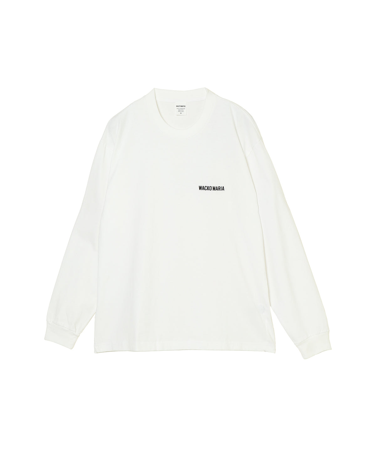 Washed Heavy Weight Crew Neck Long Sleeve T-Shirt