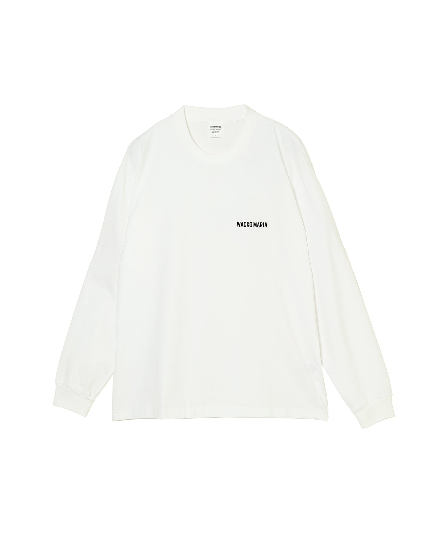 Washed Heavy Weight Crew Neck Long Sleeve T-Shirt