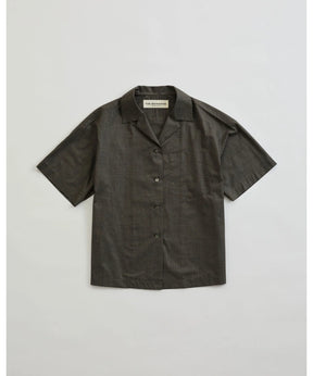 OPEN COLLAR LAWN SHIRT